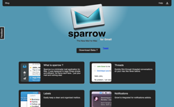 screenshot sparrow