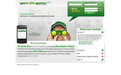 screenshot Sportspotter