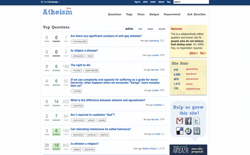 screenshot Stack Exchange Atheism
