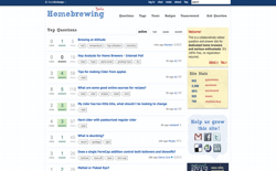screenshot Stack Exchange Homebrewing