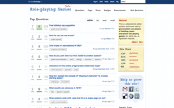 screenshot Stack Exchange Role-playing Games