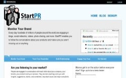 screenshot StartPR