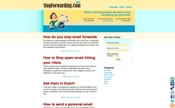 screenshot StopForwarding