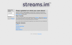 screenshot streams.im