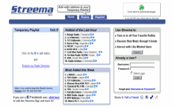 screenshot Streema
