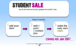 screenshot Student Sale