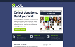 screenshot SupporterWall