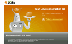 screenshot SUSE Studio