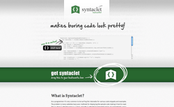 screenshot syntaclet