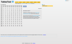 screenshot TablesTest