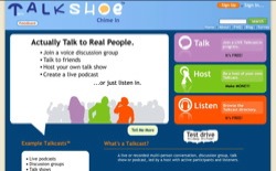 screenshot TalkShoe