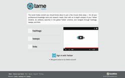 screenshot Tame