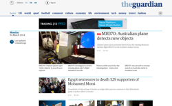 screenshot The Guardian