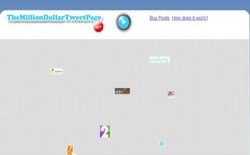 screenshot The Million Dollar Tweet Page