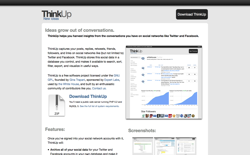 screenshot ThinkUp