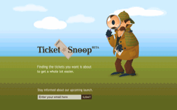 screenshot TicketSnoop