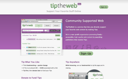 screenshot TipTheWeb