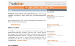 screenshot TrackBackr