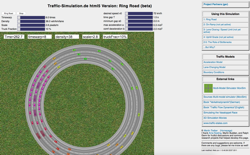 screenshot Traffic-Simulation