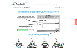 screenshot Transloadit