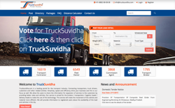 screenshot TruckSuvidha