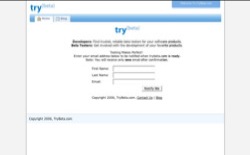 screenshot TryBeta