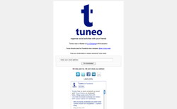 screenshot Tuneo