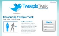 screenshot TweepleTwak