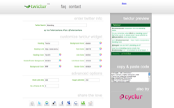 screenshot Twiclur