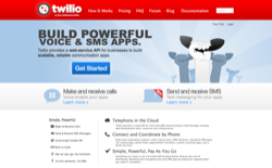 screenshot Twilio