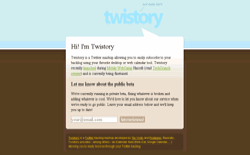 screenshot Twistory