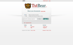 screenshot TxtBear