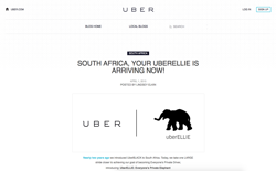screenshot Uber Uberellie