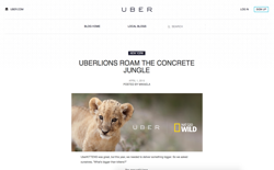 screenshot Uber Uberlions