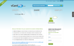 screenshot vCardFile