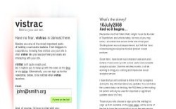 screenshot vistrac