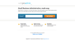 screenshot WebProAdmin