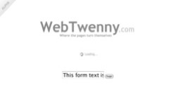 screenshot Web Twenny