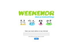 screenshot weekendr