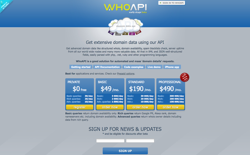 screenshot WhoAPI