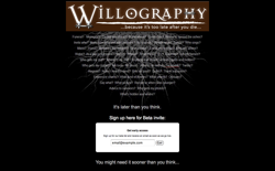 screenshot Willography
