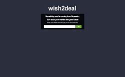 screenshot wish2deal