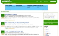 screenshot Wobblog
