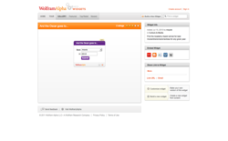 screenshot Wolfram|Alpha And the Oscar goes to