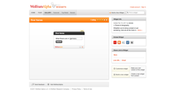 screenshot Wolfram|Alpha River Names