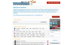 screenshot woofeed