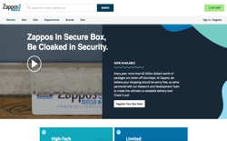 screenshot Zappos In Secure Box