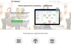 screenshot ZipBooking