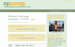 screenshot ZipGarage