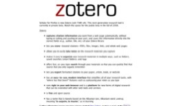 screenshot Zotero